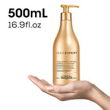 L' Oréal Professionnel Serie Expert - Shampoo reparador para cabello dañado Absolut Repair Gold 500ml