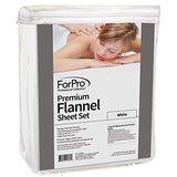 Juego de sábanas de Franela de 3 Piezas, Color Blanco, para mesas de Masaje, Incluye sábana encimera de Masaje, sábana Bajera Ajustable de Masaje y Funda de Descanso Facial Ajustable