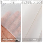 Framendino, Paquete de 100 sábanas de mesa de masaje desechables blancas, impermeables, a prueba de aceite, para salones de belleza