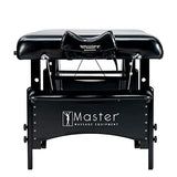 Paquete de Mesa de Masaje portátil Galaxy Pro de 30 Pulgadas, Color Negro