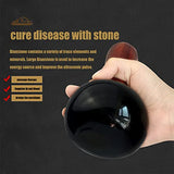 Masajeador Eléctrico De Piedras Calientes, Piedras De Masaje con Kit De Calentador, GuaSha, Temperatura Ajustable, para Masaje En El Hogar SPA Tratamiento De Relajación Alivio del Dolor