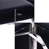 ▶ Cama De Masaje  de belleza, Cama de belleza portátil de acero inoxidable plegable de acero inoxidable Cama de masaje para el hogar multifuncional para el salón de tratamiento de la terapia de