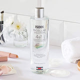 ISDIN Micellar Solution 4 en 1 Agua Micelar: Limpia, Desmaquilla, Hidrata y Tonifica, 400ml