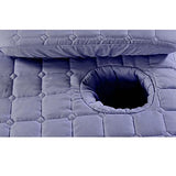 Faldón de mesa de masaje para cama de spa, cenefa para camas de salón de belleza, 180-190 cm de largo, 60-80 cm de ancho, ahumado, 185 x 70 cm, como se describe