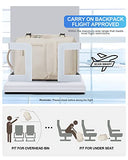 Mochila de viaje grande para mujer, mochila de transporte, mochila escolar para laptop para mujer, beige (C-beige), Standard Sive, Mochilas de viaje