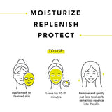 5 Mascarillas Faciales Charcoal de Lapcos. Lujoso Cuidado de la Piel con Polvo de Carbón para Extraer los Residuos que Obstruyen los Poros de la Piel Facial