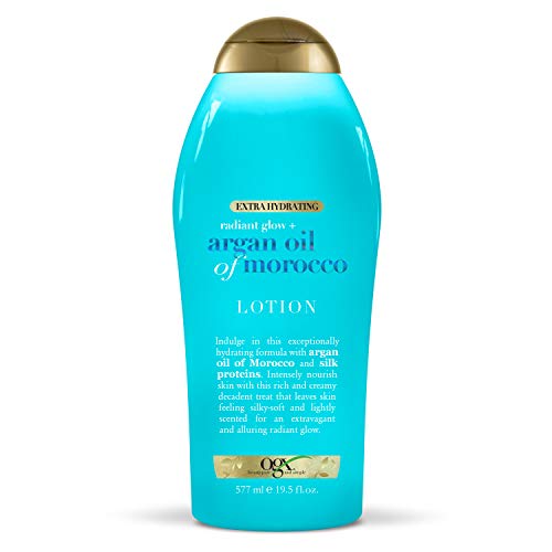 OGX, Crema Corporal Extra Hidratante de Aceite de Argán de Marruecos, 577 ml