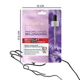 L'Oréal Paris Mascarilla En Tela Revitalift Ácido Hialurónico, 1 pza
