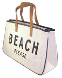 ▶ Creative Brands D3713 Hold Everything - Bolsa de mano, 50,8 x 28 cm, color blanco y negro