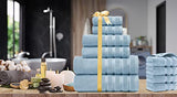 Juego de toallas de baño de lujo de 700 g/m² de felpa turca, altamente absorbente, juego de toallas de spa y hotel