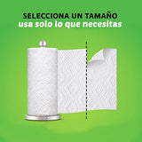 Bounty Toallas de papel Blancas Select-A-Size, 6 rollos dobles