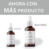▶ Serum  facial Niacinamida B3, Vitamina E y Acido hialurónico 50ml | Serum Niacinamide para todos tipos de piel skin barrier hidratante, antioxidante potente reductor de ojeras y líneas de expresión