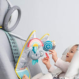Juguete Para Auto para Bebé Taf Toys Koala in-Car Play Centre Parent and Baby's Travel Companion, Keeps Both Relaxed While Driving. Car Activity Centre with Mirror to Watch Baby from Driver's Seat