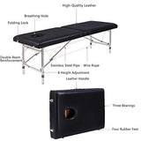 Cama de Masajes Portatil,Mesa de Masaje,Mesa de Fisioterapia para El Hogar,Ajusted de 8 Alturas,Utilizada para Acupuntura y Moxibustión,Fisioterapia,Tatuajes y Cama de Belleza,I