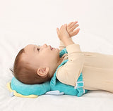 Feidoog Paquete de 4 | Mochila protectora para la cabeza del bebé con 3 rodilleras para caminar y gatear, para niños de 5 a 24 meses (Dragon B)