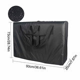 ▶  Bolsa de Transporte para Cama de Masaje,Bolsa de Transporte para Cama de Masaje con Bolsillos | Bolsa de Transporte Bolsa de Hombro Cama de Masaje de SPA Bolsa de Hombro de Lona Universal