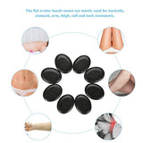Piedras de masaje caliente, 16 piezas de masaje de spa Piedra volc¨¢nica Piedras de masaje de piedra caliente esenciales para spa profesional u hogare?o, relajante, curativo, alivio del dolor
