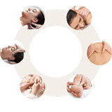 Cama de Masaje, Ligera, portátil, 3 Secciones, Respaldo Ajustable, Cama de Masaje, Cama de Fisioterapia, salón de Belleza, Cama de Tatuajes multifunción dedicada (Rojo Claro)