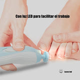 Torno para Uñas, Lima de Uñas Eléctrica, 6 en 1 Taladro de Uñas Eléctrico Profesional，Manicura y Pedicura