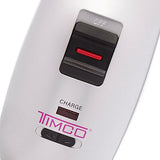 Timco RMS-B Rasuradora con 3 Cabezas Independientes, Recortador con Accesorios Nariz, Orejas, Nuca y Patillas, Gris