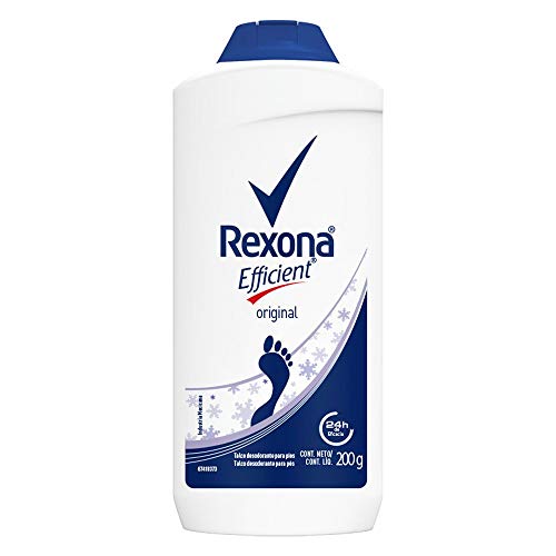 Rexona Efficient Desodorante Original para Pies en Talco Combate el Mal Olor 200 g
