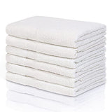 Toallas de baño, Blancas, Toallas de 25 x 50 Pulgadas para Piscina, SPA y Gimnasio, Ligeras y Altamente absorbentes, Toallas de Secado rápido, 25 x 50 Pulgadas