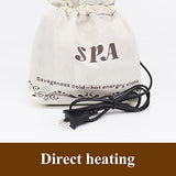 Bolsa calefactora eléctrica SPA Masaje Caliente Calentador de Piedras Calentador de Rocas Bolsa calefactora
