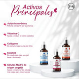 ▶ Kit Serum facial Acido Hialurónico, Vitamina C y Células Madre anti edad | Paquete completo de serum para el cuidado de la piel, hidratación y rejuvenecimiento (Kit AH + Celulas madre + Vit C)