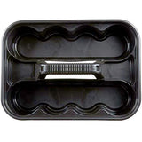 Rubbermaid Comercial Caddy para carros de limpieza Negro
