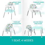 Evenflo 4-in-1 Eat & Grow Convertible High Chair, Prism