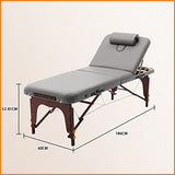 Cama De Masaje Plegable Portátil De Mano con Patrón Corporal La Cama De Belleza Se Puede Levantar Y Bajar La Espalda Ajustable Se Puede Levantar para Soportar Una Gran Carga,Red