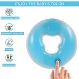 Almohadillas de Mesa de Masaje de Silicona, Almohadilla Suave de Gel para Cara, Almohadilla para Almohada Masajeadora para Mesa de Oficina, Cama SPA, Salón de Belleza, Cuidado de Piel(Blue)