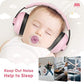 Mumba Auriculares con cancelación de ruido para bebés con protección auditiva para bebés y niños pequeños - Mumba Baby Earmuffs - Edades de 3-24 meses - para dormir, estudiar, aviones, conciertos, películas, teatro, fuegos artificiales