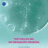 NIVEA Gel Facial Refrescante Cuidado Facial (200 ml) con ácido hialurónico, 24 horas de humectación para un piel fresca, suave y luminosa, ideal para piel grasa