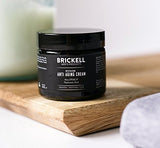 Brickell - Crema antienvejecimiento para hombre revitalizante, natural y orgánica, antiarrugas, crema de cara nocturna – 2 oz –, 2 Ounces