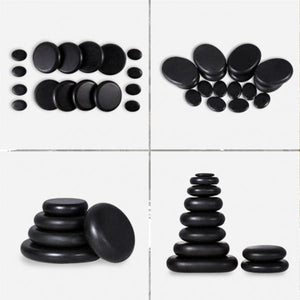 6 piedras grandes para masajes con piedras calientes, piedras de para hogar o comunes de masaje: cuello, espalda, , 6 x 6 cm