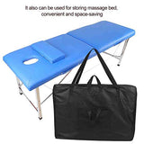 Compras Locas Bolsa de maletín con Mesa de Masaje, Bolsa de Transporte portátil Profesional para Cama de Masaje Bolsa de Hombro Utilizada para Transportar la Cama de Masaje SPA