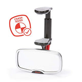 Diono See Me Too Espejo retrovisor para coche, espejo de conductor totalmente ajustable con amplia visión cristalina, inastillable, probado en choques