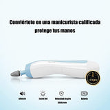 Torno para Uñas, Lima de Uñas Eléctrica, 6 en 1 Taladro de Uñas Eléctrico Profesional，Manicura y Pedicura