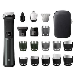 Philips Multigroom y recortador de barba set de arreglo personal 18 en 1 mg7785/20 Negro