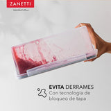Juego de 24 Recipientes Herméticos de Plástico para Almacenamiento de Alimentos - Libres de BPA - 75 etiquetas personalizadas- 24 Etiquetas de Pizarrón - 1 Marcador