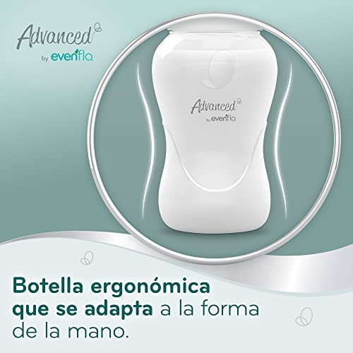 biberón evenflo cuello ancho 9 oz ▷ Evenflo Biberón Anticólicos Ancho, Niña, Rosa Y Lila, Flujo Lento, 5 – (Soluciones Naturales) Bálsamos de Benjuí