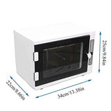 Limpiador de gabinete de 12 litros a temperatura ambiente, limpieza de máquina para toallas, herramientas de manicura, utensilios de manicura, utensilios de arte de uñas, equipos de cortes de pelo, salones, spa, salón de belleza, multiusos