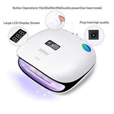 SUNUV 48W UV LED Nail Dryer for Gels Polish With Sensor (White)