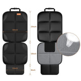 SMART ELF Protector de asiento de coche, [1 unidad] Protectores de asiento de coche grandes para asientos de niños con acolchado más grueso y bolsillos de malla antideslizantes para SUV, sedán, camión, asiento de coche de piel y tela