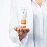 Vichy Capital Soleil Matificante - Protector solar FPS 50+ de rostro, purifica la piel, reduce el brillo y oleosidad.
