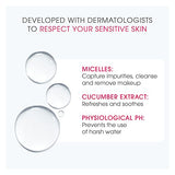 Bioderma Celine H2o Micelle Solution for Sensitive Skin, 16.71 fl. oz.