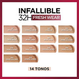 L'Oréal Paris Base de maquillaje Infallible Golden 200 30ml