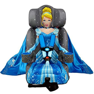 KidsEmbrace Asiento elevador de arnés 2 en 1, Cenicienta Princesa de Disney, Gris