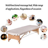 Cama De Masaje Salón De Belleza Club De PU Impermeable Patas De Haya Duraderos Fisioterapia Cama,2